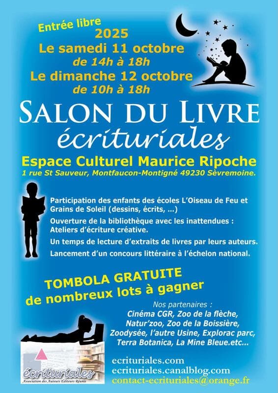 Affiche du salon du livre