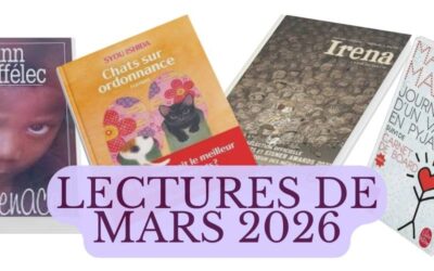 Mes lectures de mars 2026