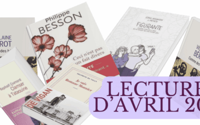 Mes lectures d&rsquo;avril 2026